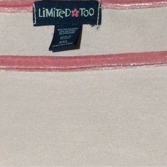 LIMITED TOO velvet on sleeves top!!! Y2k!!! Vintage!!! Very hard to find!! - Picture 3 of 3